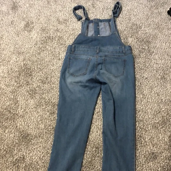 Wax Jeans bib overalls size med - Picture 6 of 12